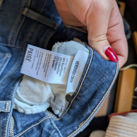 Paige Verdugo crop skinny Size 26 - Picture 6 of 7